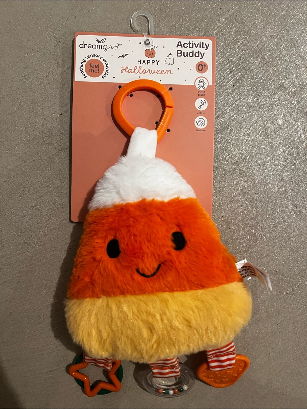 Dreamgro Happy Halloween Candy Corn Activity Buddy